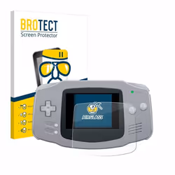BROTECT AirGlass, Transparent, Résistant aux rayures, Protection d'écran transparent, Nintendo, Gameboy Advance GBA