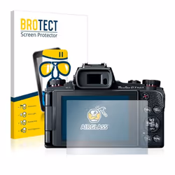 BROTECT Film Protecteur Verre 9H pour Canon PowerShot G1 X Mark III [Anti-Rayures Transparent]