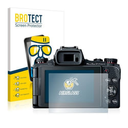 BROTECT Film Protecteur Verre 9H pour Canon PowerShot G1 X Mark III [Anti-Rayures Transparent]