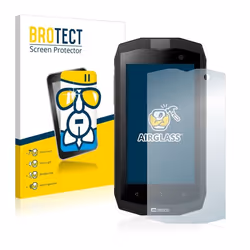 BROTECT Film Protecteur Verre 9H pour Crosscall Trekker M1 Core / M1 [Anti-Rayures Transparent]