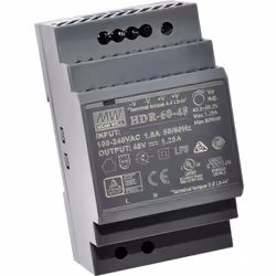 Informations techniques Connexion (composants): bornes à vis Contenu: 1 pc(s) Courant de sortie (max.): 2.5 A Dimensions: (L  ...
