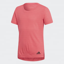 Adidas Climachill Tee-shirt Encolure torsadée Manche courte Polyester