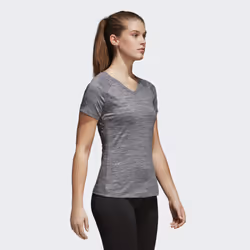 Adidas FreeLift Tee-shirt Col en V Manche courte Elastane, Polyester - Vue supplémentaire 6