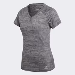 Adidas FreeLift, Tee-shirt, Adulte, Femelle, Gris, S, Motif