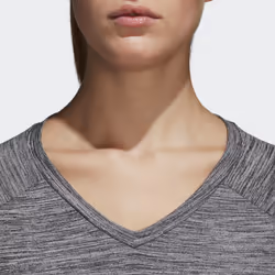 Adidas FreeLift Tee-shirt Col en V Manche courte Elastane, Polyester - Vue supplémentaire 4