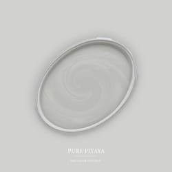 Peinture murale Gris mat The Color Kitchen Pure Pitaya Dispersion exclusive pour intérieur Haute intensité de 5 litres