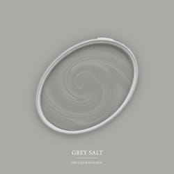 Peinture murale Gris mat The Color Kitchen Grey Salt Dispersion exclusive pour intérieur Haute intensité de 2.5 litres