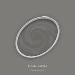 Peinture murale Gris mat The Color Kitchen Poised Pepper Dispersion exclusive pour intérieur Haut pouvoir couvrant 2.5 litres
