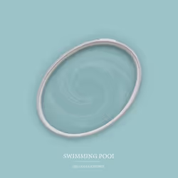 Peinture murale verte mate The Color Kitchen Swimming Pool Dispersion exclusive pour intérieur Haut pouvoir couvrant 5 litres