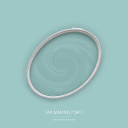 Peinture murale verte mate The Color Kitchen Swimming Pool Dispersion exclusive pour intérieur Haut pouvoir couvrant 5 litres