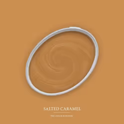 Peinture murale orange mat The Color Kitchen caramel salé Dispersion exclusive pour intérieur Haut pouvoir couvrant 2.5 litre ...