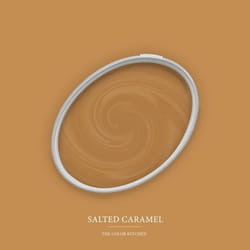 Peinture murale orange mat The Color Kitchen caramel salé Dispersion exclusive pour intérieur Haut pouvoir couvrant 2.5 litres