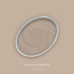 Peinture murale Beige mat The Color Kitchen Matte Mushroom Dispersion exclusive pour intérieur Haut pouvoir couvrant 2.5 litres