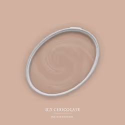 Peinture murale marron mat The Color Kitchen Icy Chocolate Dispersion exclusive pour intérieur Haut pouvoir couvrant 2.5 litr ...