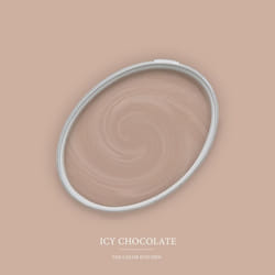 Peinture murale marron mat The Color Kitchen Icy Chocolate Dispersion exclusive pour intérieur Haut pouvoir couvrant 2.5 litres