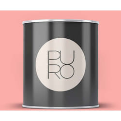 Peinture rose corail mat moderne et résistante Peinture satinée facile à appliquer Peinture puro Premium C2029 2,5L - Rose