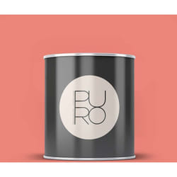 Peinture rose corail mat moderne et résistante Peinture satinée facile à appliquer Peinture puro Premium C2029 5L - Rose