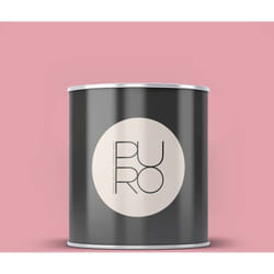 Peinture rose pêche mat moderne et résistante Peinture satinée facile à appliquer Peinture puro Premium C2032 1L - Rose