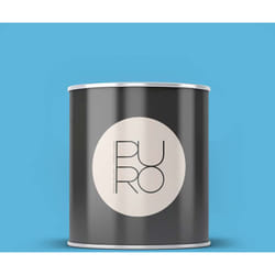 Peinture bleu océan mat moderne et résistante Peinture satinée facile à appliquer Peinture puro Premium C3003 1L - Bleu