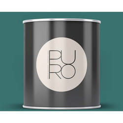 As Creation - Peinture vert émeraude mat moderne et résistante Peinture satinée facile à appliquer Peinture puro Premium C4012 1L - Vert