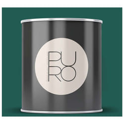 Peinture vert sapin mat moderne et résistante Peinture satinée facile à appliquer Peinture puro Premium C5000 1L - Vert