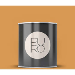 Peinture safran soyeux mat moderne et résistante Peinture satinée facile à appliquer Peinture puro Premium C8013 5L - Orange