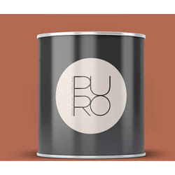 As Creation - Peinture orange terne mat moderne et résistante Peinture satinée facile à appliquer Peinture puro Premium C9009 1L - Rouge