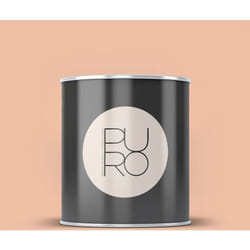 Peinture abricot chaud mat moderne et résistante Peinture satinée facile à appliquer Peinture puro Premium C9013 1L - Orange