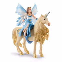 schleich BAYALA Eyela sur licorne dorée - Vue supplémentaire 4
