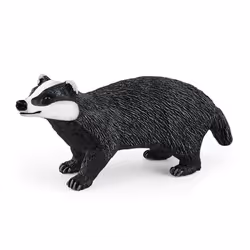 schleich WILD LIFE Blaireau, 3 an(s), Noir, Blanc, 1 pièce(s)