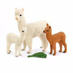 schleich WILD LIFE Alpaca Set