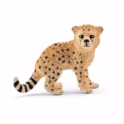 schleich WILD LIFE Bébé guépard, 3 an(s), Afrique, Multicolore, Plastique