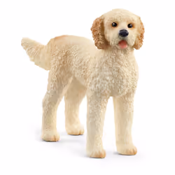 schleich Farm World Chien Goldendoodle, 3 an(s), Ferme, Crème