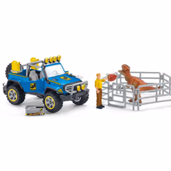 schleich Dinosaurs Off-Road Vehicle With Dino Outpost, Dinosaurs, 4 an(s), Multicolore
