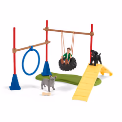 schleich Farm Life Puppy Agility Training, Farm World, 3 an(s), Multicolore