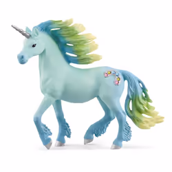 schleich BAYALA Licorne Barbe à papa, étalon, 5 an(s), Bayala: A Magical Adventure, Multicolore