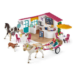schleich HORSE CLUB Promenade en calèche au Café des cavaliers