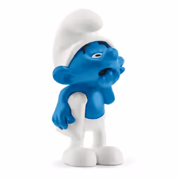 schleich Schtroumpfs Schtroumpf Paresseux, 3 an(s), Les Schtroumpfs, Bleu, Blanc