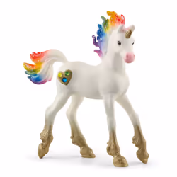 schleich BAYALA Licorne arc-en-ciel, poulain