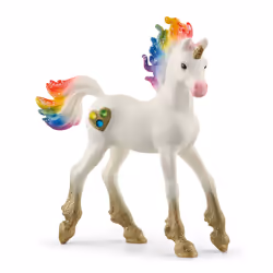 schleich BAYALA Licorne arc-en-ciel, poulain