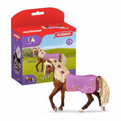 schleich HORSE CLUB Étalon Paso Fino Spectacle équestre, 5 an(s), Marron, Rose, 1 pièce(s)