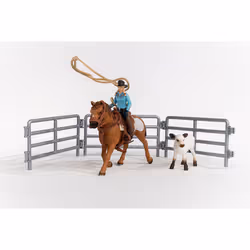schleich Cowgirl Team Roping Fun - Vue supplémentaire 10