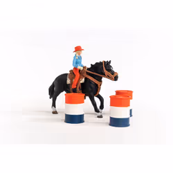 schleich Cowgirl Barrel Racing Fun - Vue supplémentaire 7