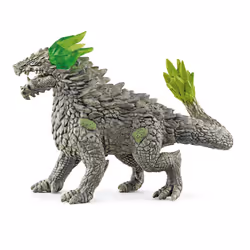 schleich ELDRADOR CREATURES Dragon de pierre, 7 an(s), Vert, Gris