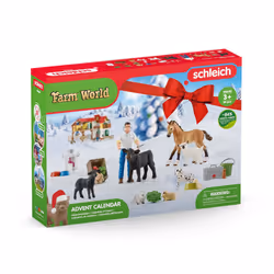 schleich Calendrier de l'Avent Farm World 2022, 3 an(s)
