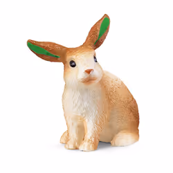 schleich Farm World Figurine spéciale - Lapin vert, Beige, Vert