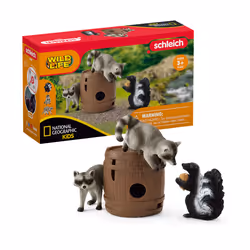schleich WILD LIFE Jeux rigolos avec la noix, 3 an(s), Multicolore, Plastique