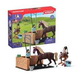 schleich HORSE CLUB Box de lavage pour chevaux Emily & Luna