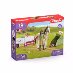 schleich HORSE CLUB Aventures au camping de Sarah, Action/Aventure, 5 an(s), Multicolore