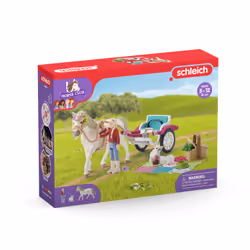 schleich HORSE CLUB Calèche pour le spectacle équestre